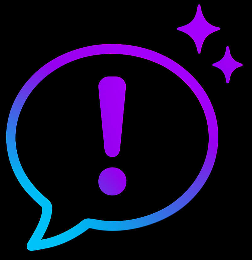 Toxicity App Logo Toxicity App logo – AI toxic text detector icon